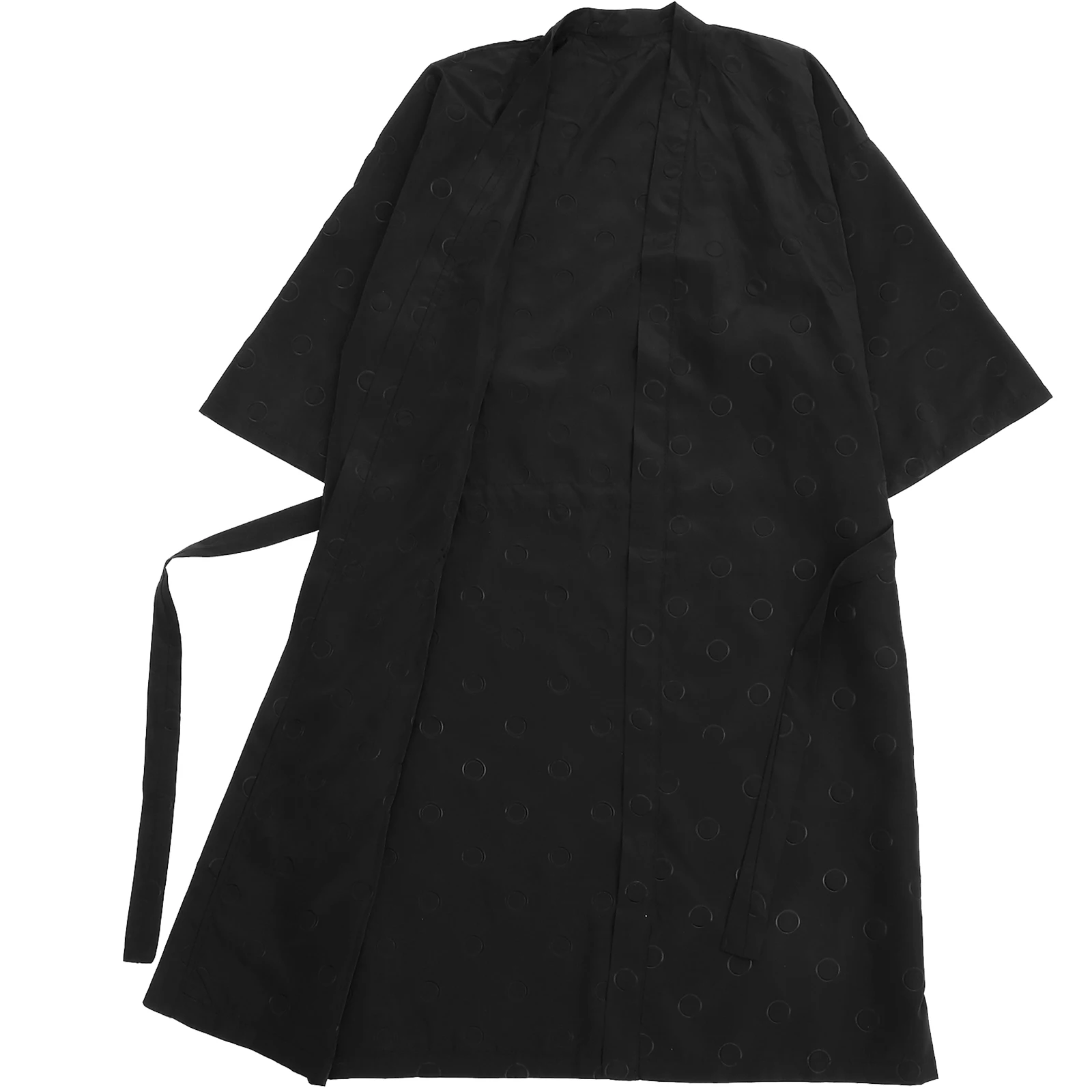 

Stylish Hair Salon Gown Breathable Lightweight Barber Shop Clothes For Hair Cutting Dyeing Adults Client Robe Easy Wash Quick