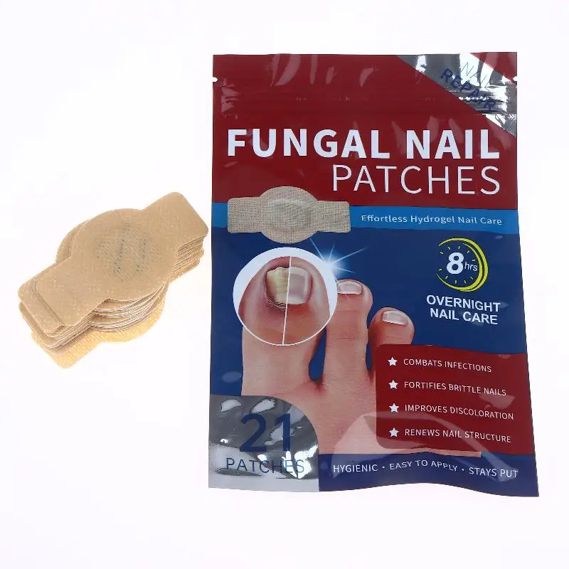 2 Bags Gray Ingrown Toenail Correction Sticker Fungal Nail Repair Patch For Paronychia Foot Nail Daily Care Treatment