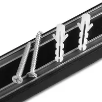 Kitchen Wall Mounted Magnetic Knife Holder Hardware Tools Absorbent Simple Multifunctional Shelf Plastic Stripe 6