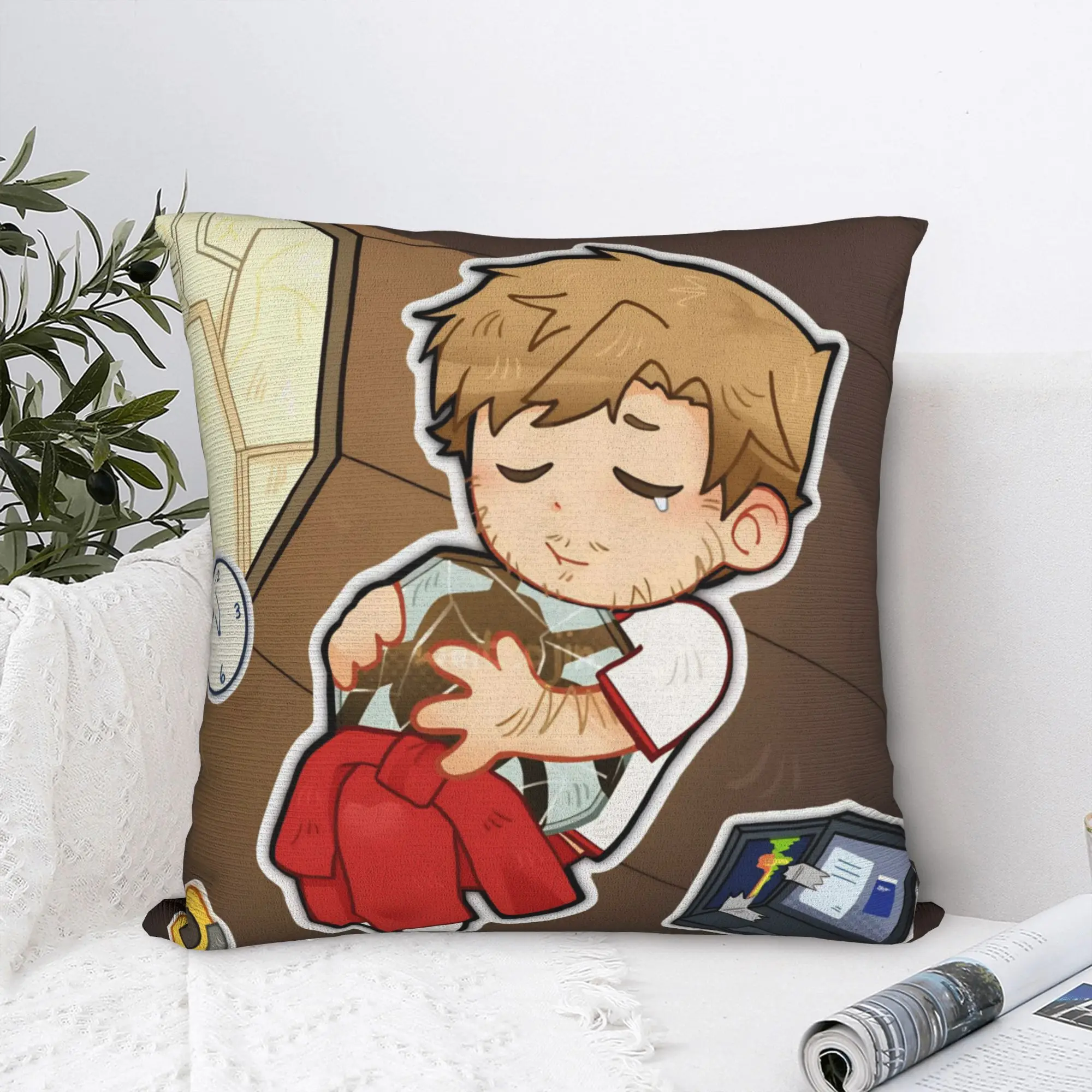 Project Hail Mary Square Pillow Cases Ryland Grace Rockys Cushion Covers Custom Zippered Decor Pillowcover for Car 40x40cm