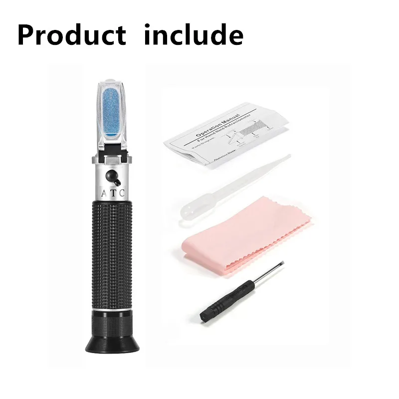 Animal Serum Protein Refractometer, Pet Urine Refractometer, Clinical Refractomete, Handheld Urine Specific Gravity Refractor