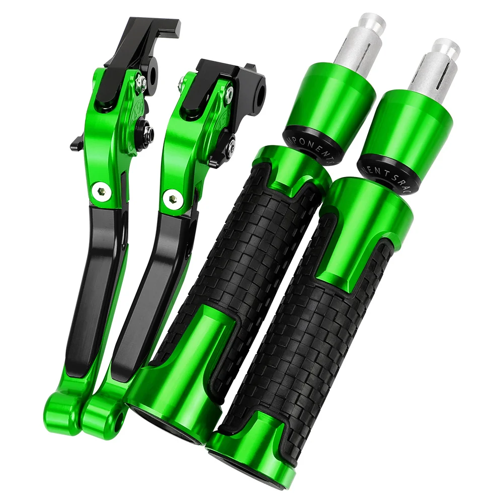 

Clutch Lever Brake Levers Protector Handlebar Grips Ends Aluminum Motorcycle Parts For KAWASAKI ER-5 2004 2005 ER5 Accessories