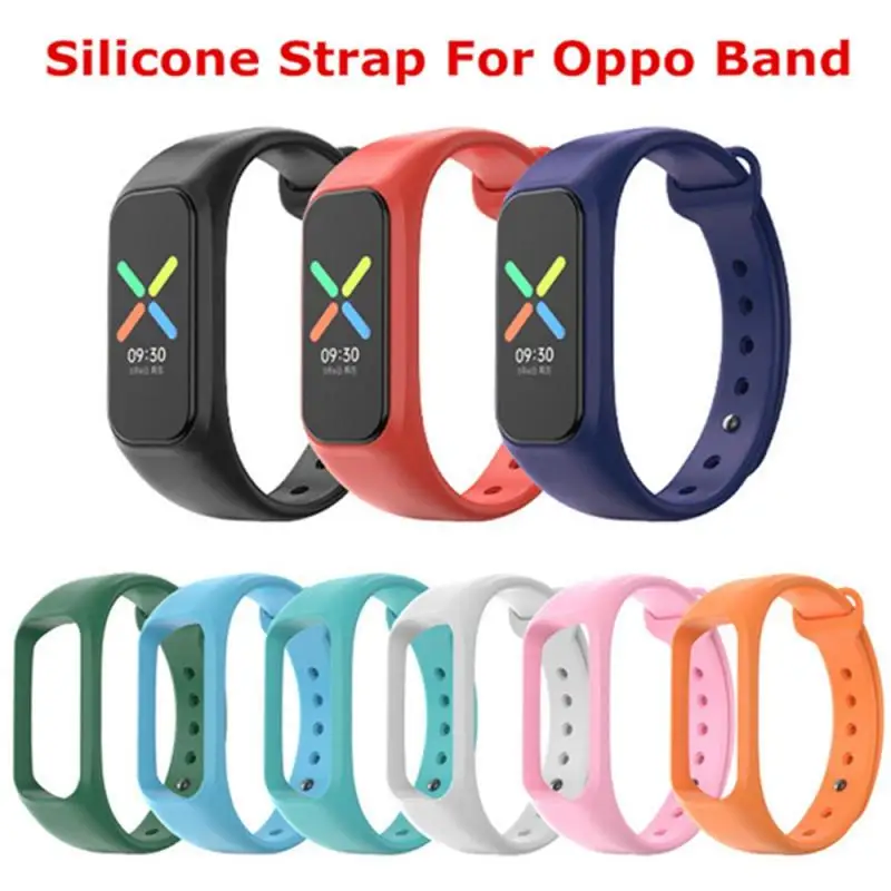 Oppo Band用シリコンストラップ,スマートブレスレット用アクセサリー,交換用ストラップ