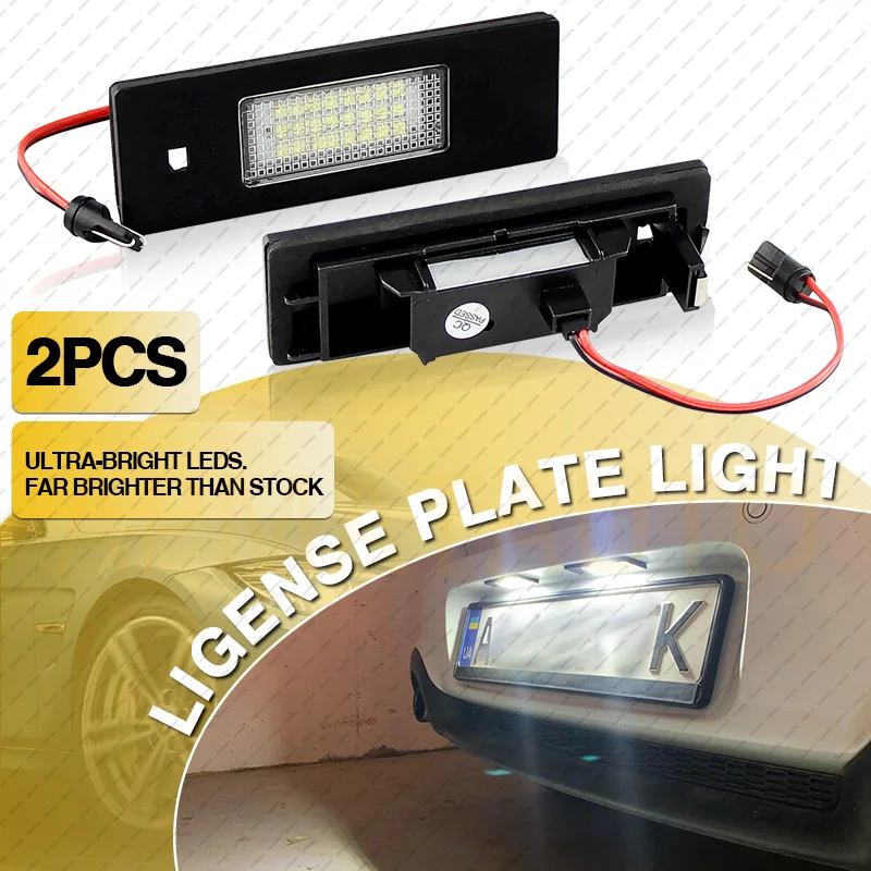 2Pcs Led Number Lic…