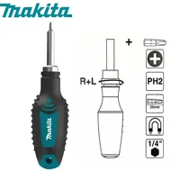 MAKITA D-58833 Ratchet Screwdriver Magnetic Semi-Automatic Positive Negative Ratchet Non-Slip Screwdriver Drill Accessories 2