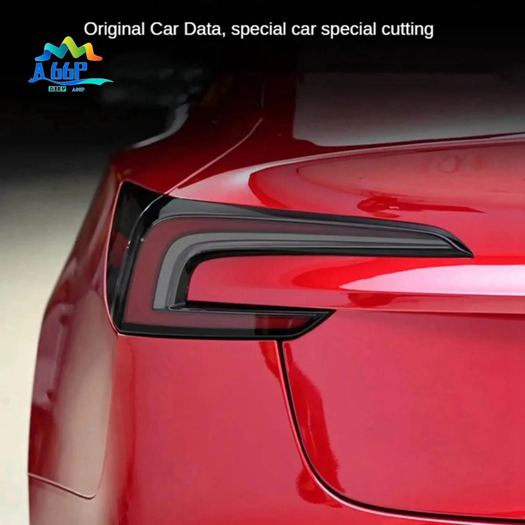 

A66P-For Tesla Model 3 Highland 2024 Headlight+Rear Tail Light Protector Film TPU Headlights Tail Lamp Sticker Protection