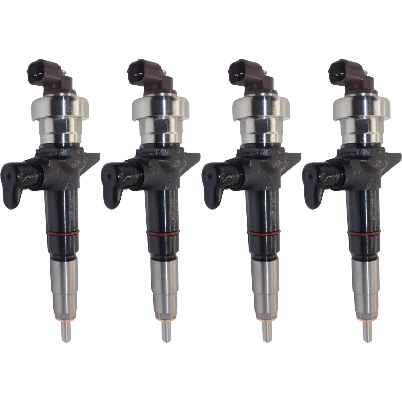 

4PCS Fuel injector 095000-6100 0950006100 For Isuzu 3.0L 4JJ1 Engine