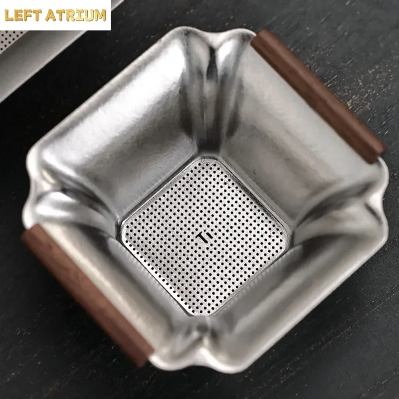 Titanium Tea Strainer Separator Tea Filter Household Practical Tea Set Accessories Health Hygiene and Safety