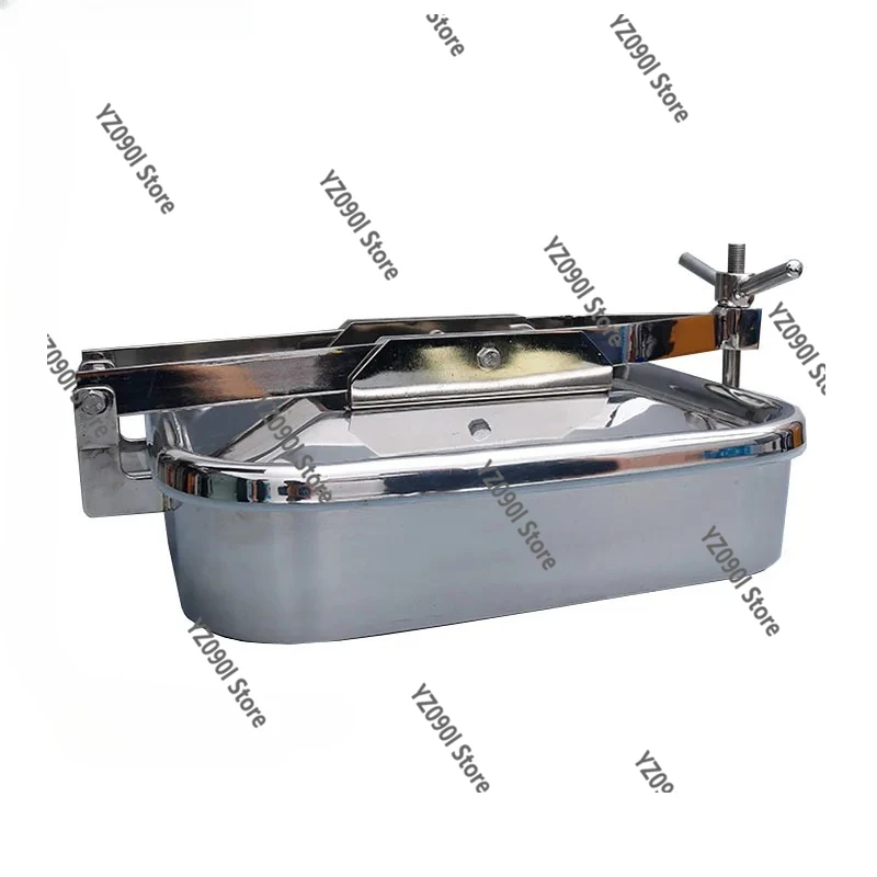 

Прямоугольная крышка люка из нержавеющей стали 250x150 мм и люк на бак для легкого доступа