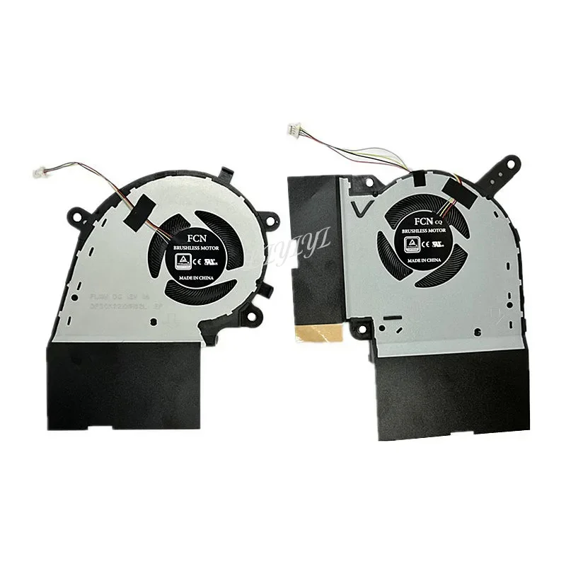 12V laptop CPU GPU cooling fan cooler radiator for Asus ROG Strix g731 g731g g731gv g731gw-ev106t g731gu g731gt