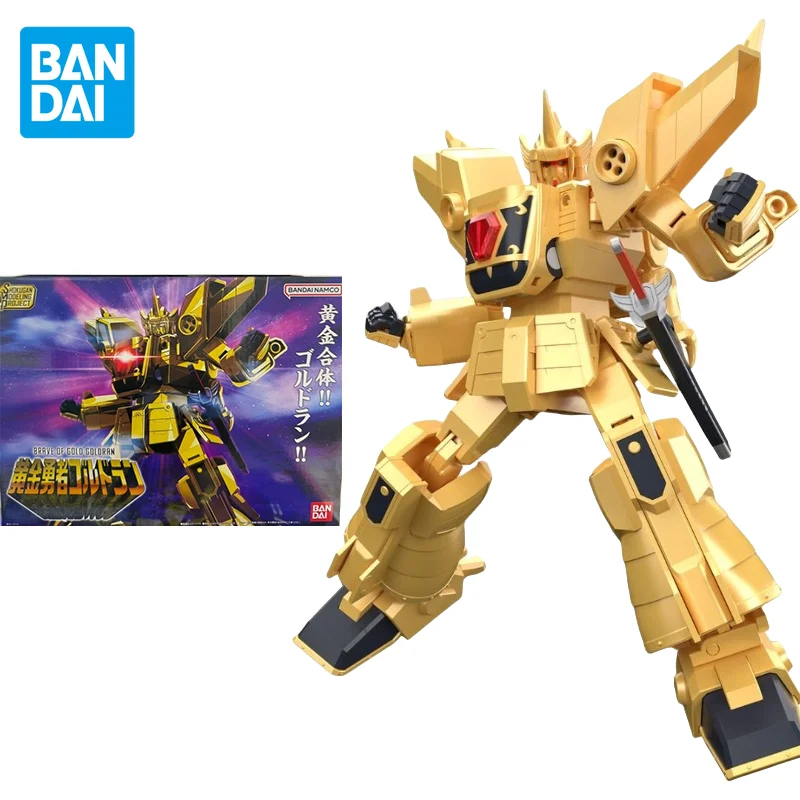 

Bandai Original SMP The Brave of Gold Goldran Anime Figure Action Figure Toys For Kids Gift Collectible Model Ornaments