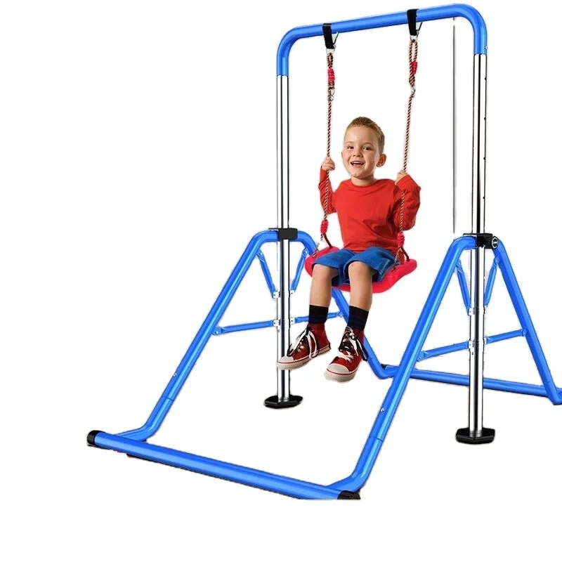 

Home Use Folding Adjustable Colorful Children Pull up Horizontal Bar for Gymnastics Playground