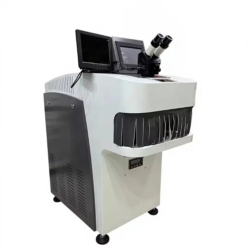 

【New】New Sellers All-in-one Gray Jewelry Yag Welding hine 200W Air-Cooled with CCD Display Set