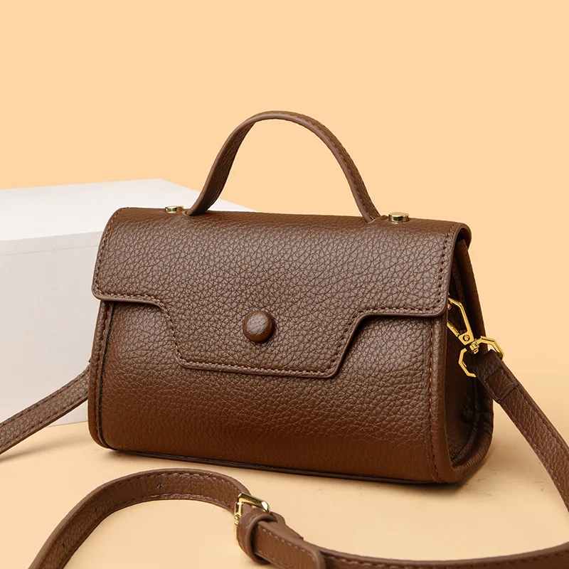 

​ ​ Роскошная сумка через плечо Cloud Pillow Премиум Водонепроницаемая кожаная сумка с верхней ручкой Эргономичный дизайн Комфорт Essential ​ ​