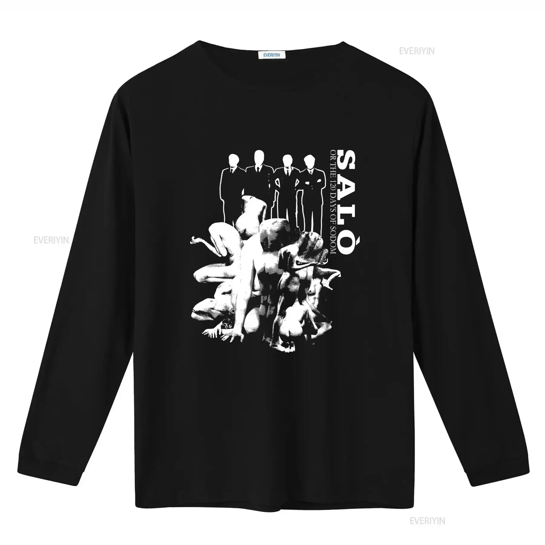 SALO Or The 120 DAYS Of SODOM Cult Film Pasolini Criterion T Shirt Eraserhead Print vintage Washed Comfortable Soft Stretched