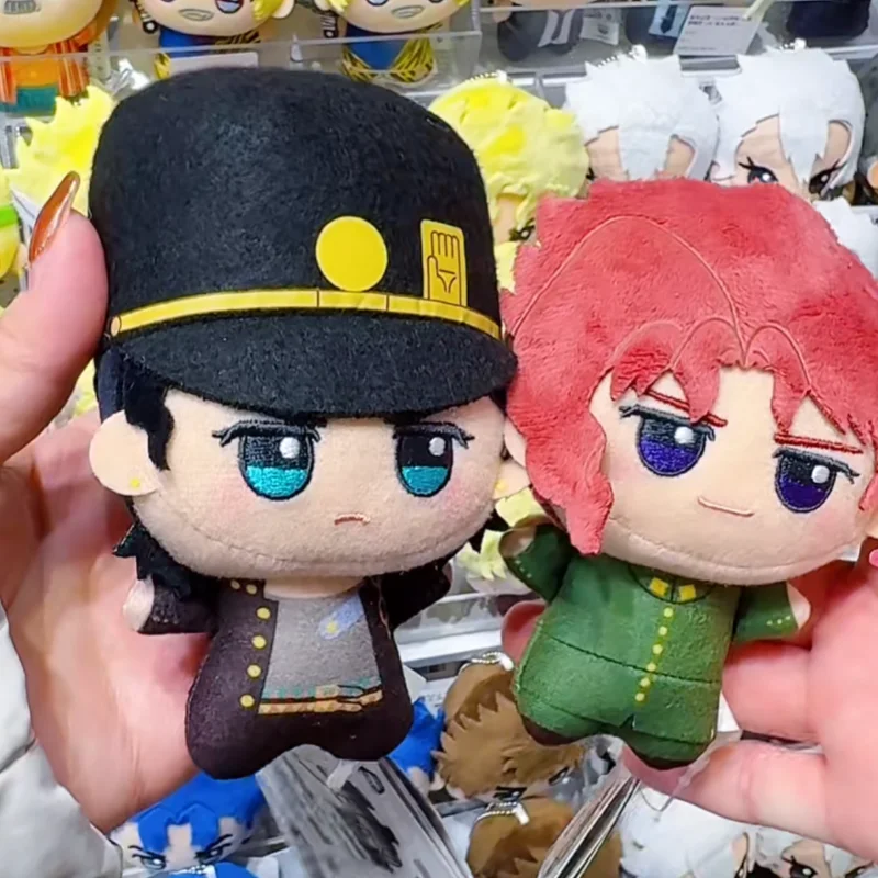 

Genuine Bandai Jojo'S Bizarre Adventure Crusaders Chibi Nuimi 11cm Plush Dolls Anime Character Collection Fans Surprise Gifts