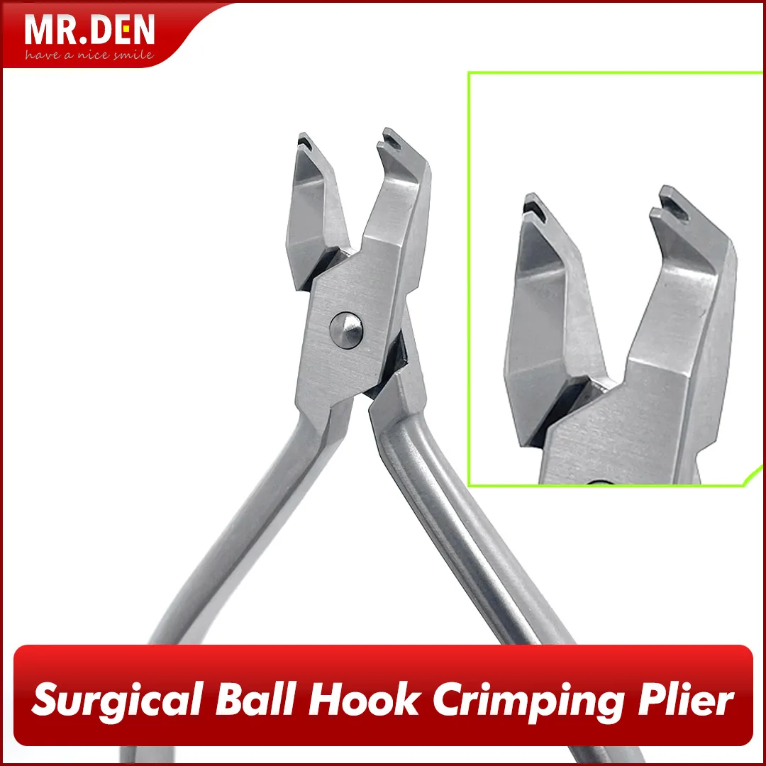 High Quality Orthodontic Pliers Dental Lab Dentist Tools Surgical Ball Hook Crimping Plier Orthodontic Traction Hook Forceps