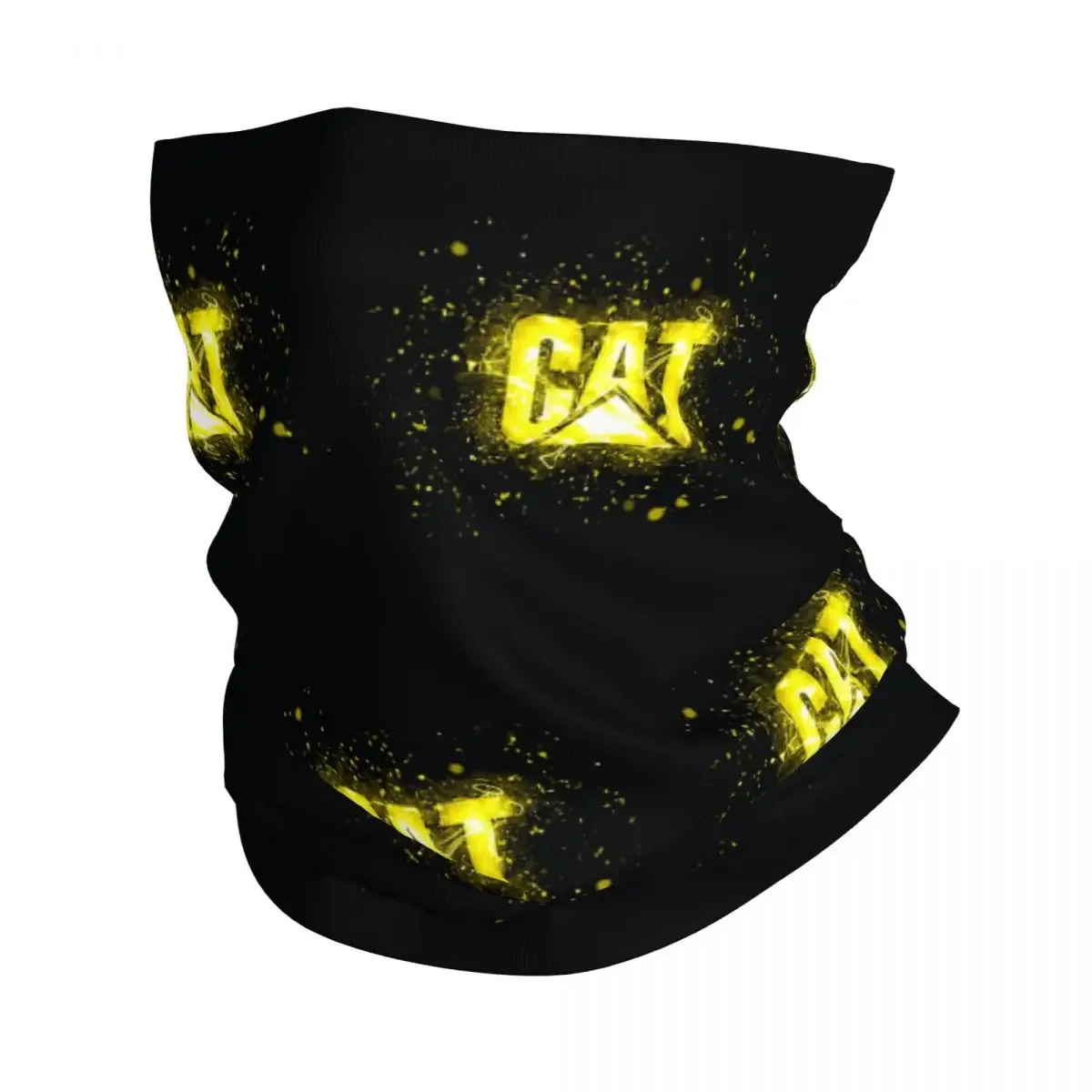 Cat-caterpillar Logo Bandana Neck Cover Printed Wrap Scarf Warm Headwear Riding Unisex Adult Winter