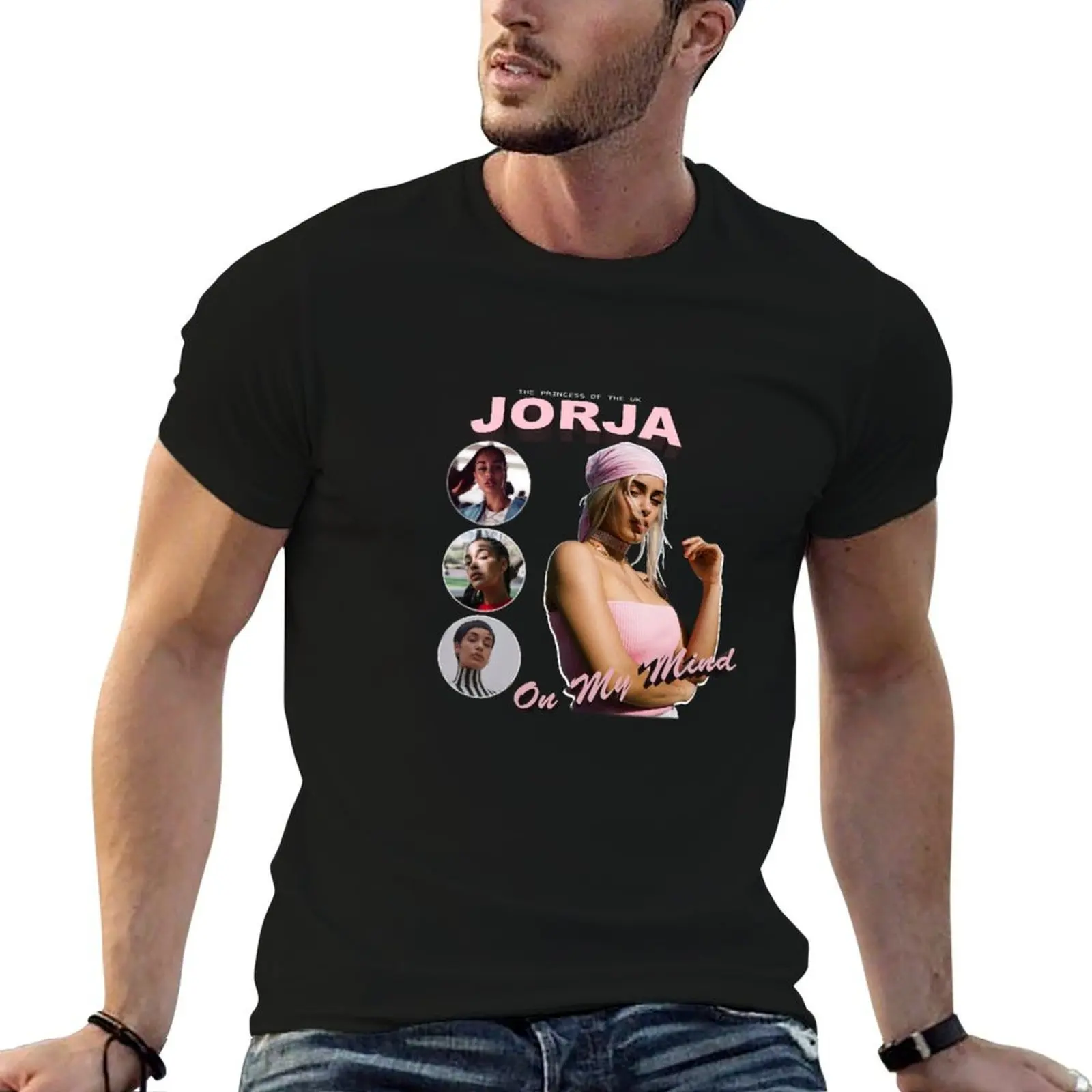 

Jorja Smith - The Princess Of The Uk T-Shirt man tshirt cotton tshirt 100% T-Shirt