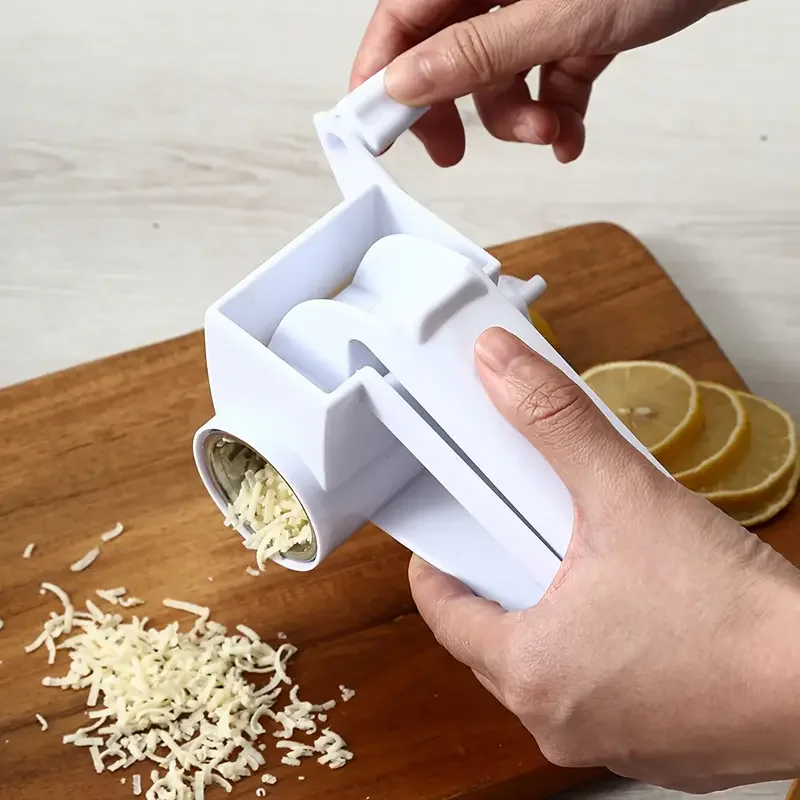 

Роторная терка для сыра — ручная рукоятка, простая в эксплуатации | Идеально подходит для начинки макарон и пиццы Изготовление лучшего друга Легко чистится