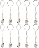 Adjustable Pocket Tool Small Gift Pendant Hand Tools 1pc Mini Wrench Creative Wrench Keychain Zinc Alloy Key Ring Wrench Gifts