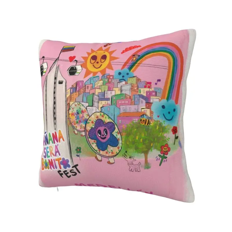 Custom K-Karol Singer G Square Pillow Cover Decoration 3D Double Side Print Cushion Cover for Car