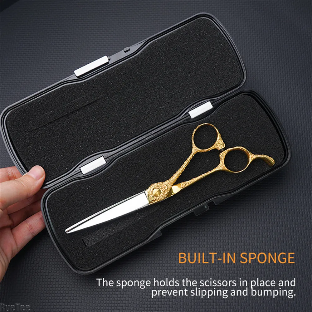 21x7.5cm Storage Box - Moisture-proof & Rust-proof with Sponge & Lock for Scissors, Tools, Jewelry & Watches