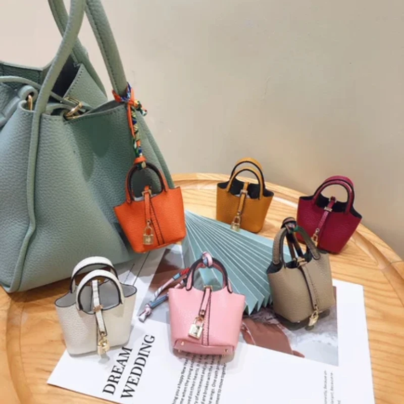 2026Mini Bag Pendant Keychain Hanging Accessory Zero Wallet Creative Portable Bracelet Bluetooth Earphone Bag Multifunctional