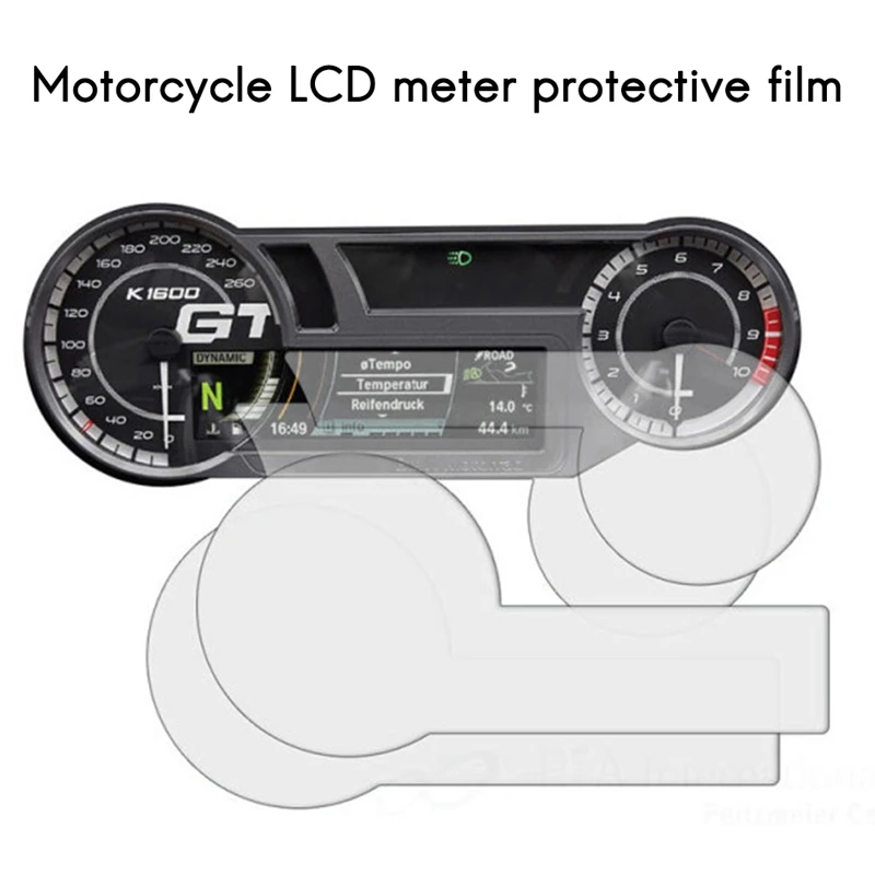 

For-BMW K1600GTL K1600 K 17-20 Motorcycle Instrument Screen Protector Film Waterproof Scratch-Resistant Protective Film