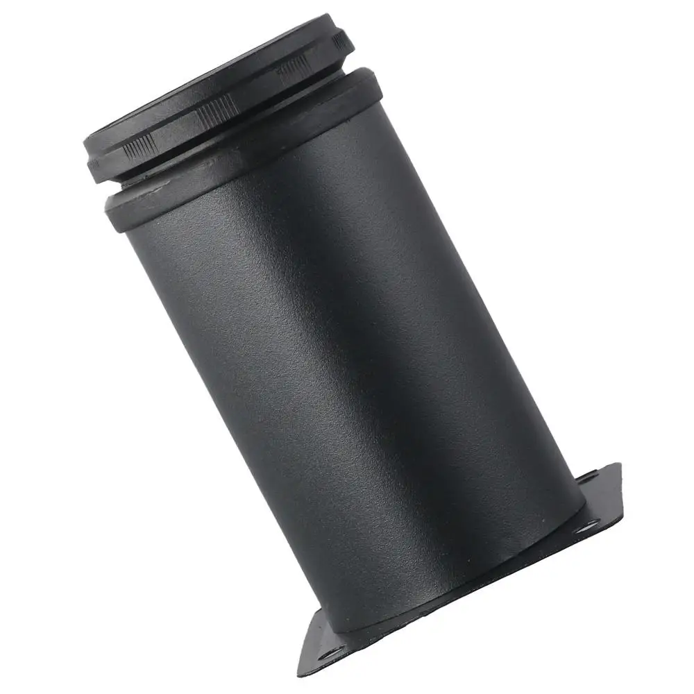 조정 가능한 4 인치 가구 다리 스테인레스 스틸 블랙 금속 캐비닛 다리 테이블 다리 확장기 소파