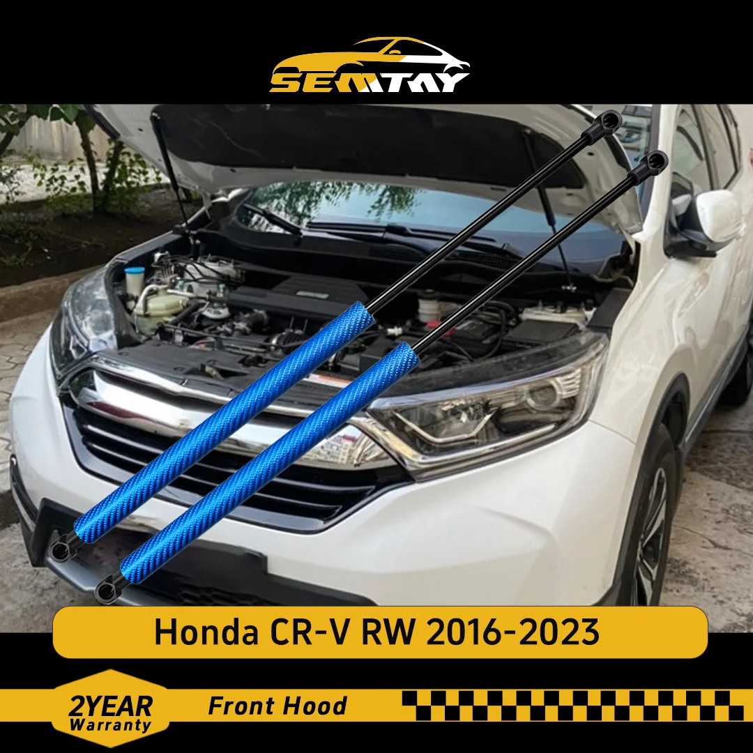 

Стойки капота SEMTAY для CR-V RW 2016-2023, вспомогательные пружинные амортизаторы для подъема капота, поддерживающие автомобильный аксессуар