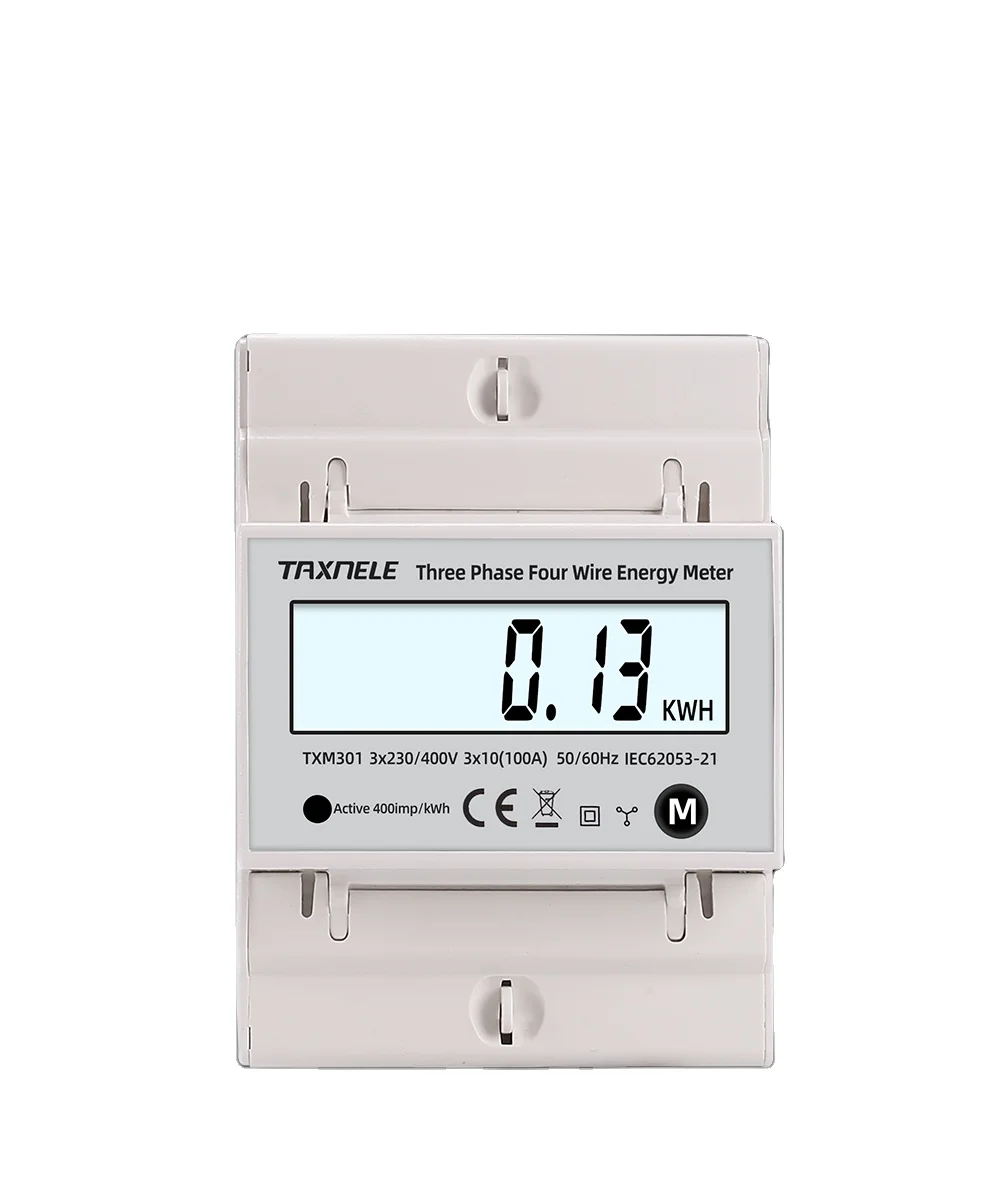 

Многофункциональный 3-фазный 4-проводной ваттметр 380 В, мощный двунаправленный измеритель энергии кВтч, напряжения тока а переменного тока, 50 Гц, 60 Гц, солнечный PV