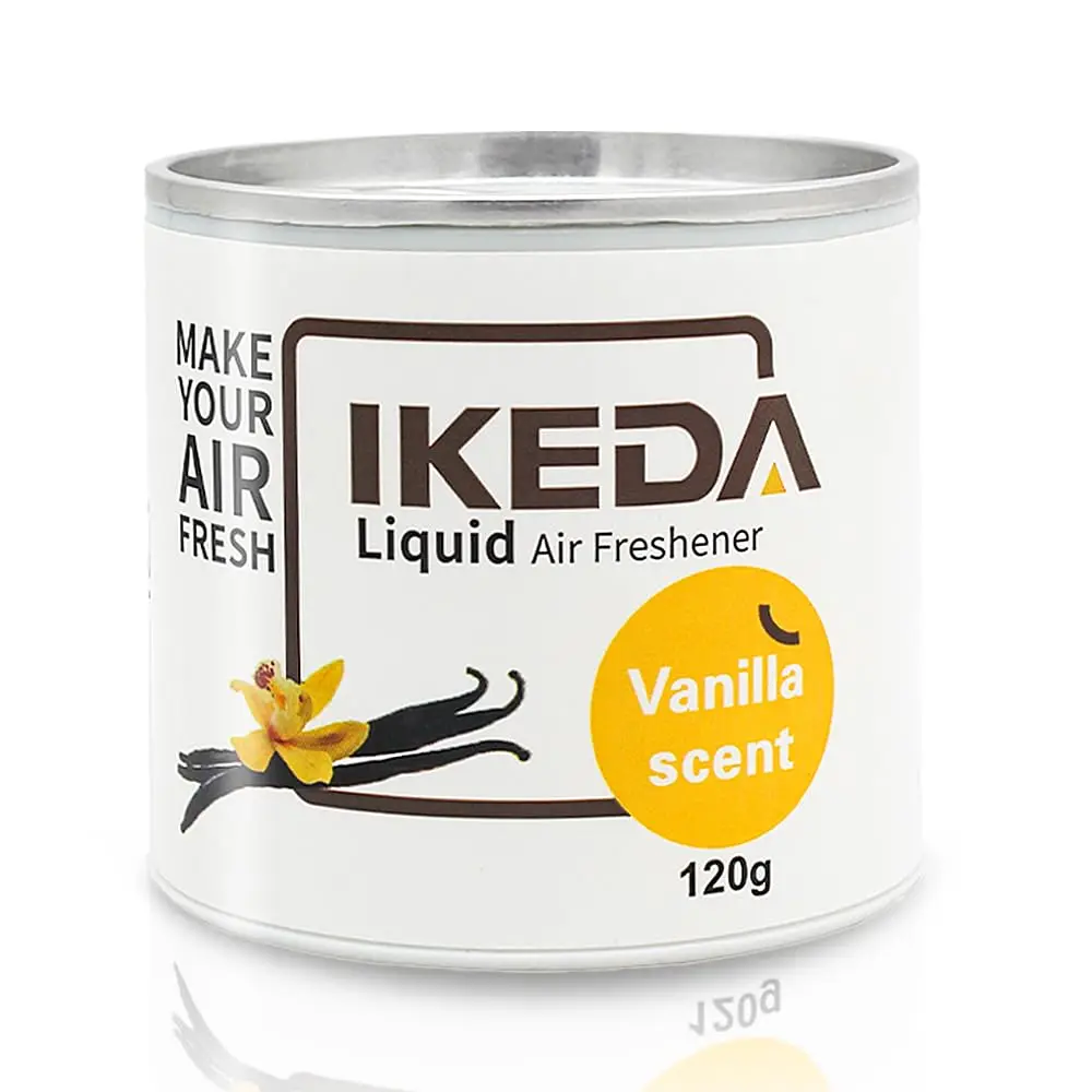 

Car air freshener: Vanilla scent | Car air freshener | Strong fragrance | Smoke remover | Liquid can air freshener | Suitable fo