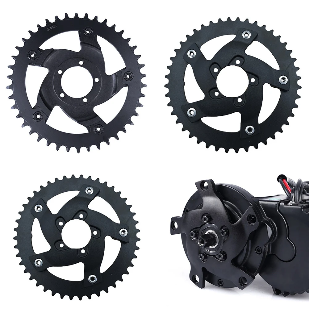 40T-52T Electric Bicycle Chainring For-BAFANG For HD/M625 MidDrive Motor 1000W Aluminum Alloy Electric Bike Replace Accessories