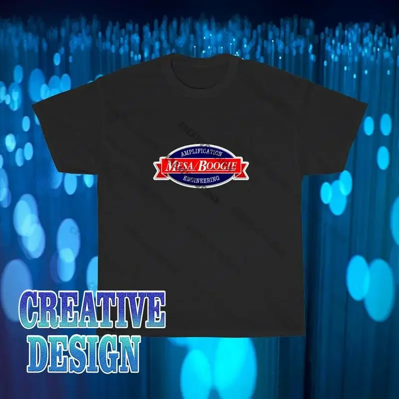 Camiseta com logotipo da marca Mesa Boogie Audio, tamanho S a 5XL, engraçada e nova