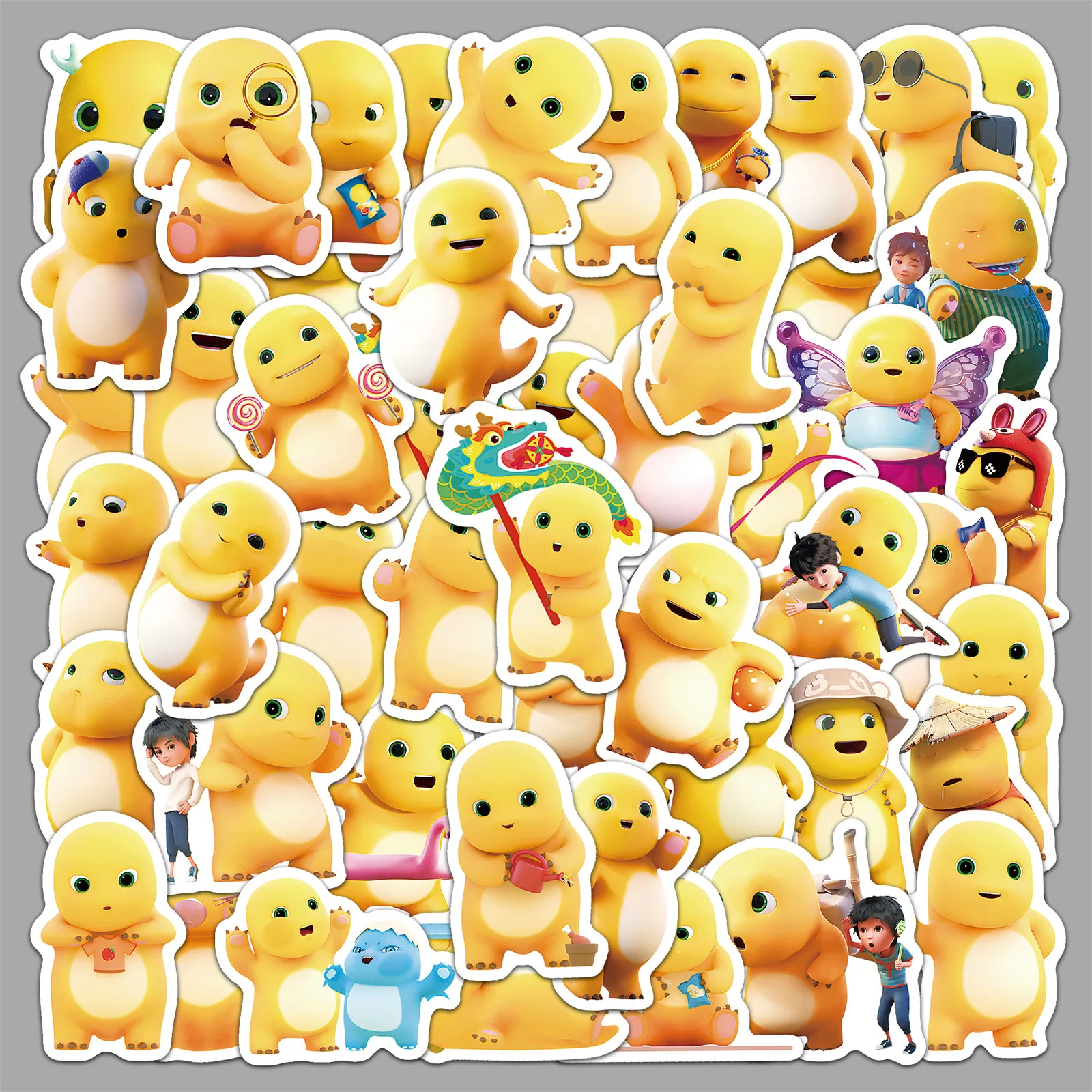 50 pezzi Kawaii NAILONG Anime ruolo adesivi cartoni animati impermeabili decorazione notebook chitarra mobile tazza d'acqua valigia giocattoli graffiti