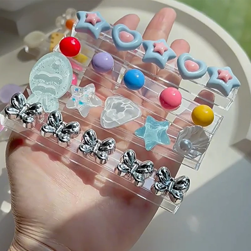 Porte-brosse à ongles de dessin animé, support pour stylos de Salon, accessoires pour outils de manucure, porte-brosse pour Nail Art, rangement