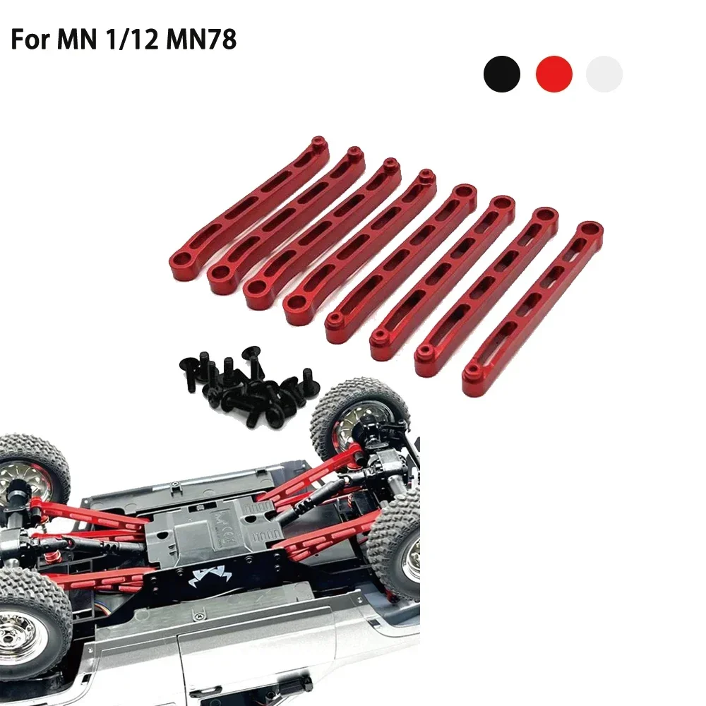 Chassis Fixed Lever for MN 1/12 MN78 MN168 Rc Car Spare Metal Upgrade Parts  Accessories Rc Model Crawler Car Truck Buggy