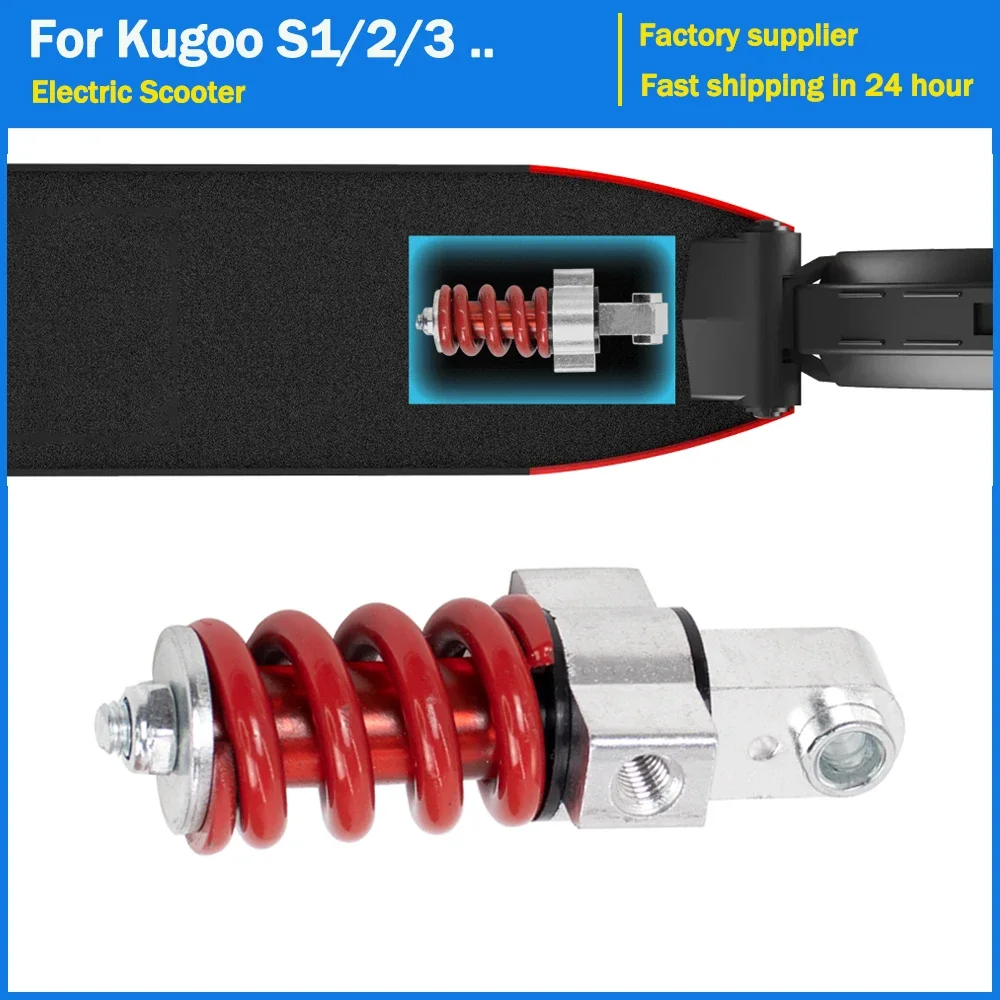 Hinten Unterstützung Stoßdämpfer Universal Frühling Stoßdämpfer für Kugoo S1 S2 S3 Elektrische Roller Hinterradaufhängung Stoßdämpfer Teile