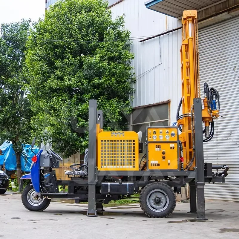 Water Well Rig Borehole Rotary Hydraulic Drilling Equipment Core Drill Machine Pump Portable Geological Power System Hot