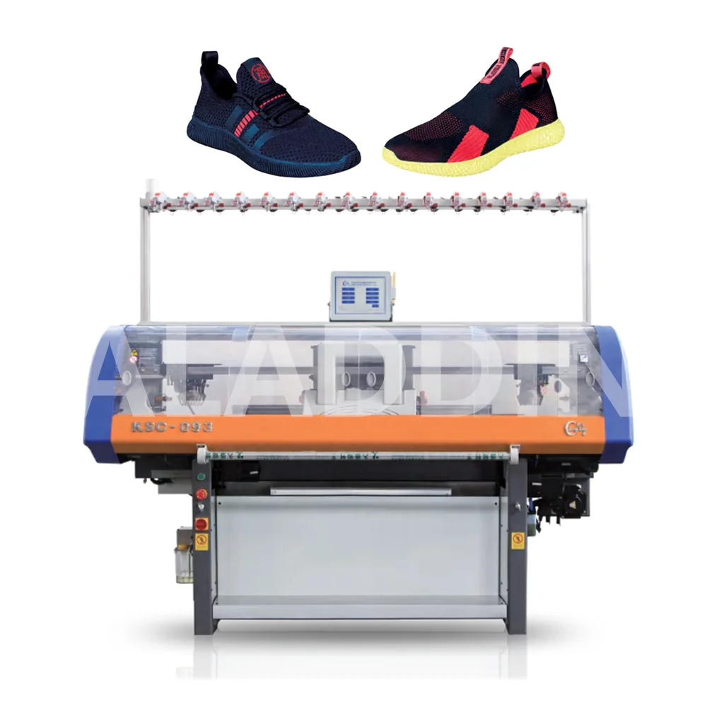 Factory outlet  Recruiting Agents New Design High Speed Small Carriage Computerized Flat 3D Shoe Upper Knitting Machine