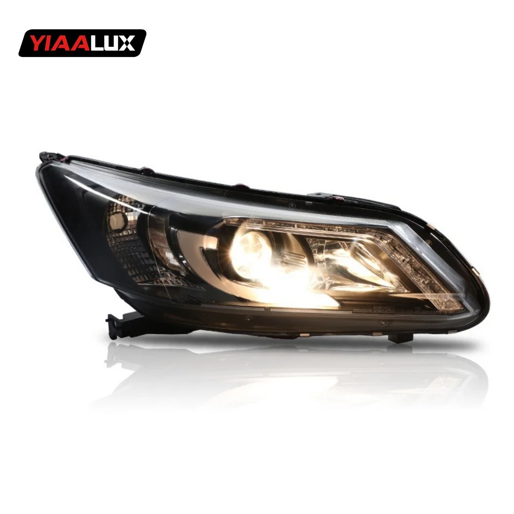 Modified LED Headlights Assembly For Honda 9th Accord 2013-2015 Car Front Lamp