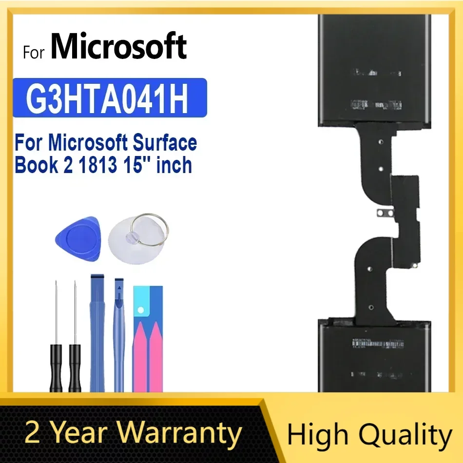 

Аккумулятор для планшета DYNH01 G3HTA040H G3HTA041H 3070 мАч для Microsoft Surface Book 2 2nd 1813 15-дюймовая клавиатура/экран