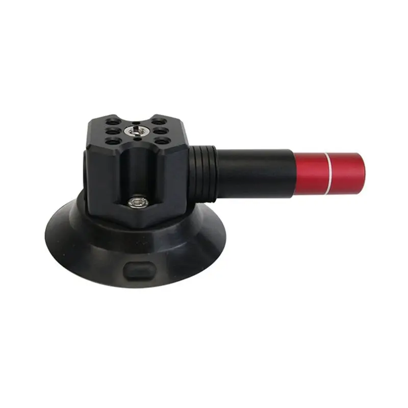 ABKQ-6 Set 3 Inch Car Photography Suction Cup First-Person Perspective Car Mount Suitable For Gopro Accessories Black