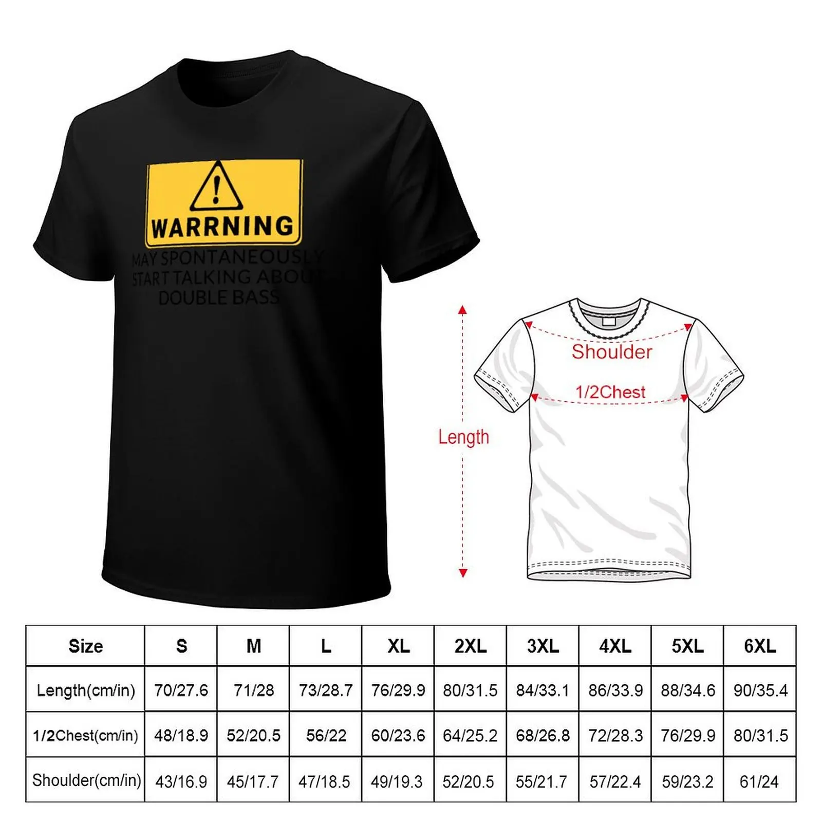 warning may spontaneously start talking about Double Bass - Funny Double Bass T-Shirt Moisture Wicking Quick Dry Tee