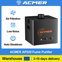 ACMER AP220 Smoke Air Purifier Low Noise 3-layer Replaceable Filter Element For Laser Engraver Air Purification Debris Removal