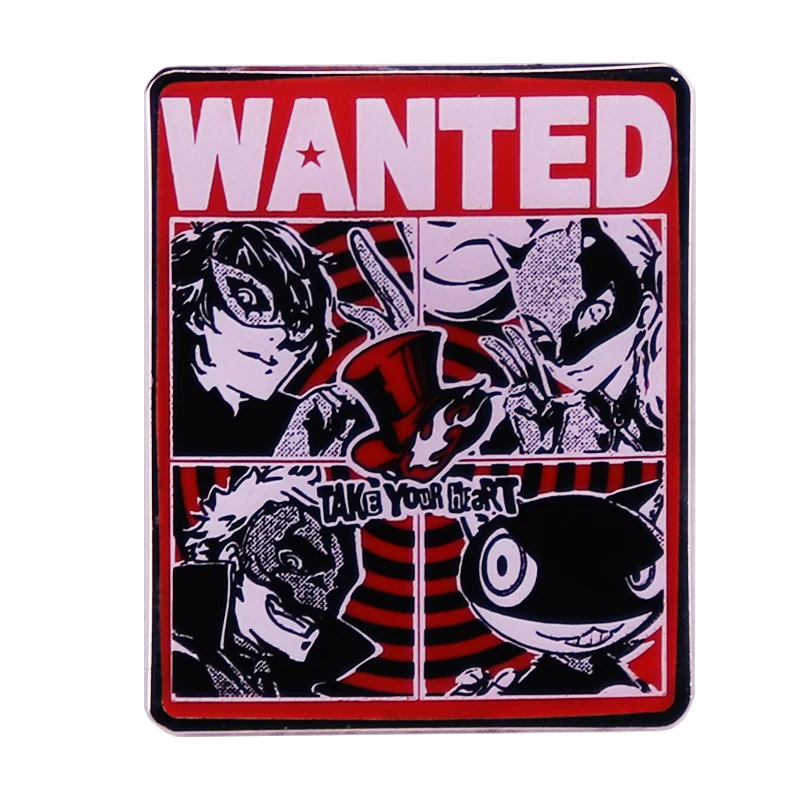 Anime Bounty Poster Brooch Badge Accessories