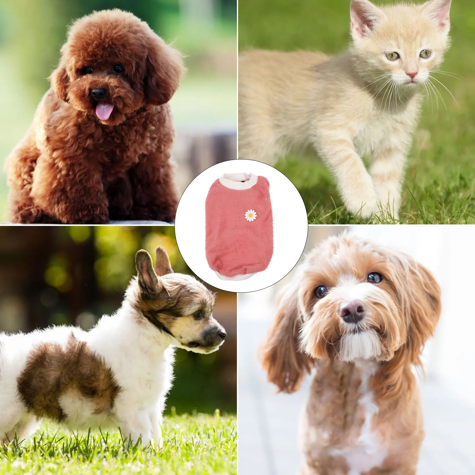 

High Quality Pet Clothing Dog Winter Warm Apparel Small Pet Warm Clothes Puppy Decorative Coat Suitable for Special Occasion