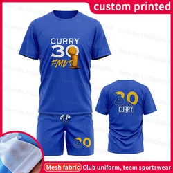 Kid's Basketball T-Shirt Set Boy Student Jersey Girl Sportswear Training Clothes Shorts  Suite Two-Piece Tracksuits