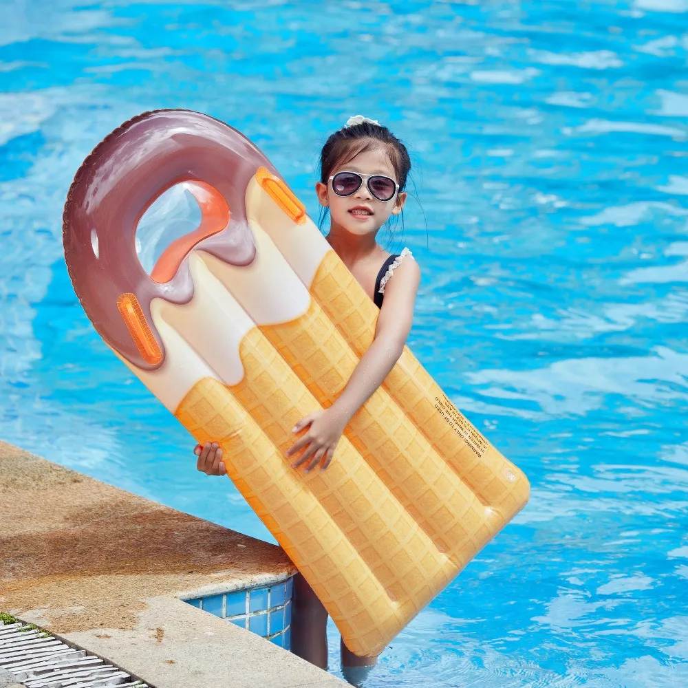 

Thickened Water Children's Inflatable Surfboard Floating Handle Floating Board Water Skiing Board Swimming Equipment Play Float